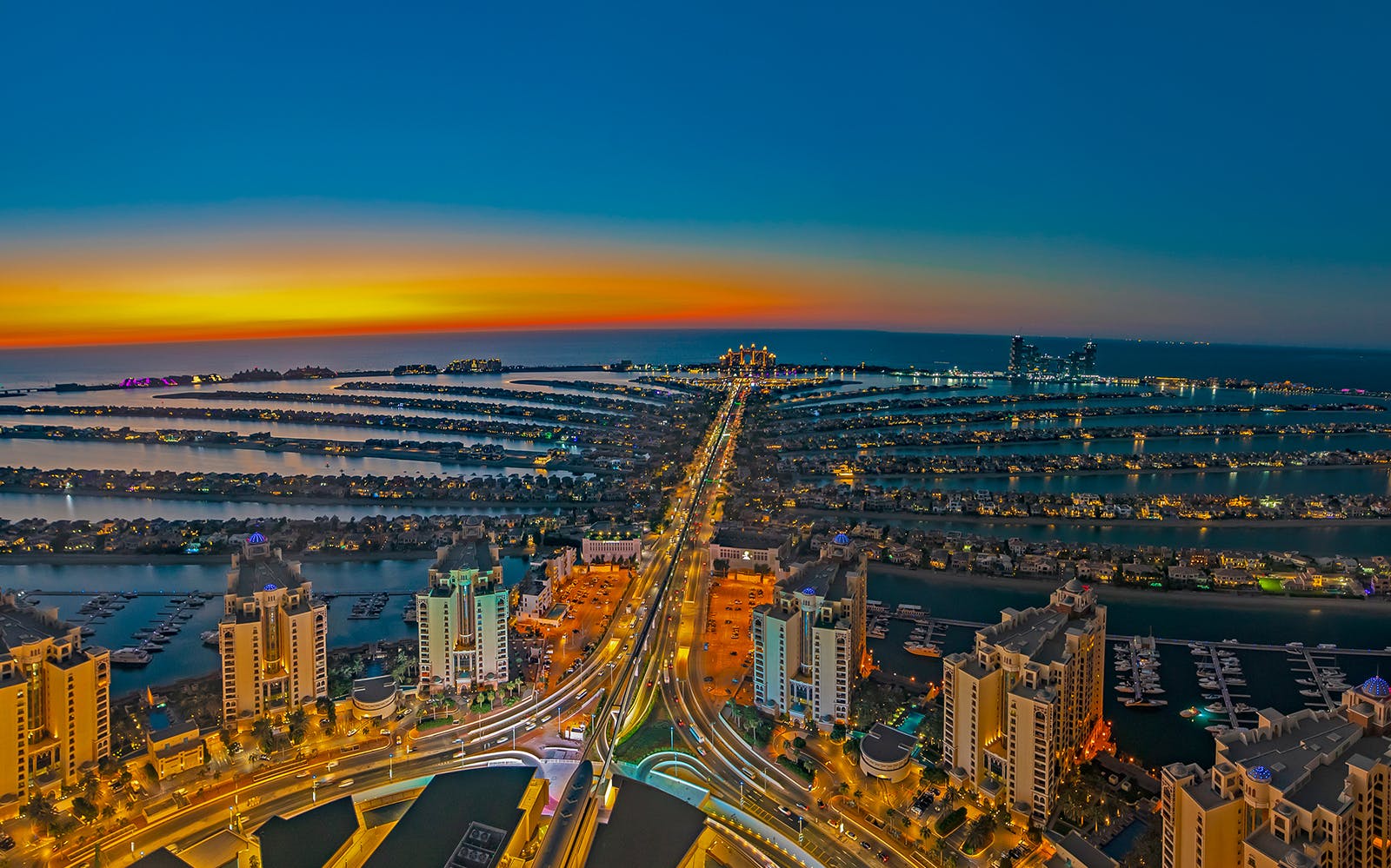 The View - Palm Jumeirah Night